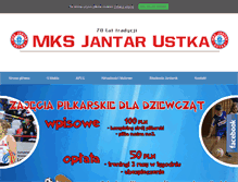 Tablet Screenshot of jantarustka.com.pl